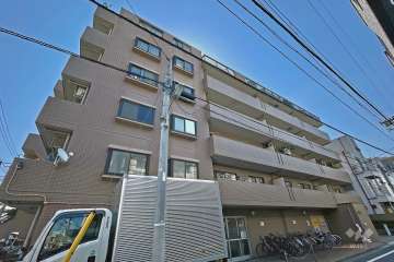 マイキャッスル大井町２の外観（北西側から）