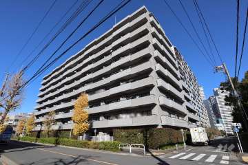 ミサワホームズ東大井の外観（南東側から）