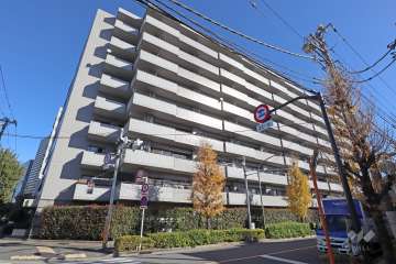 ミサワホームズ東大井の外観（南西側から）