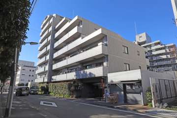 ミサワホームズ東大井の外観（北東側から）