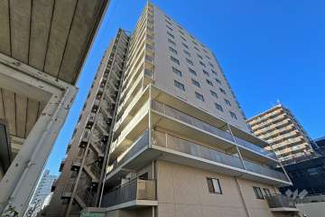 クリオ南大井壱番館の外観（北東側から）