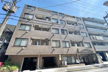 菱和パレス品川中延の外観（南西側から）