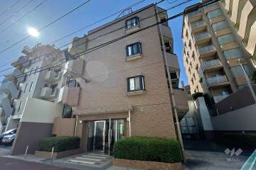 菱和パレス南品川の外観（北西側から）