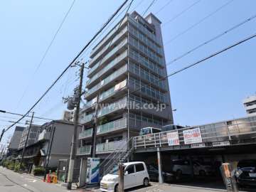 パルメーラ立花南の外観(北東側から)