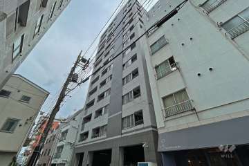 東急ドエルアルス大井一丁目の外観（南西側から）