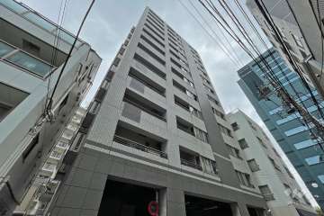 東急ドエルアルス大井一丁目の外観（北西側から）