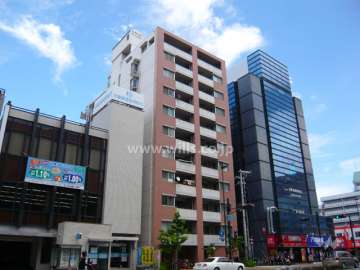 サンマンションアトレ尼崎の外観（南西側から）