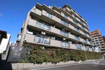 ナイスアーバン東大井の外観(南西側から)