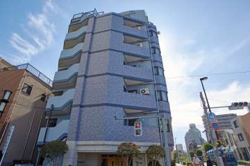 セザール第二大井町の外観（北側から）