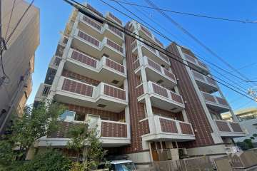 ジェイパーク東大井ビーマイセルフの外観（南東側から）