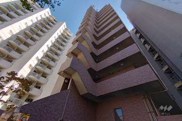 菱和パレス五反田西の外観（北西側から）