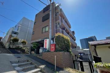 菱和パレス品川島津の外観（北西側から）