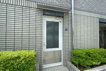 駐輪場の出入り口