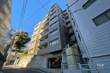 クレッセント目黒3の外観（南東側から）