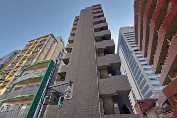 ルーブル五反田弐番館の外観（北側から）