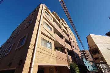 ベルス大崎百反坂の外観（西側から）