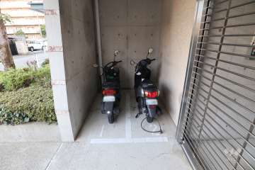 バイク置場
