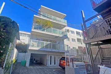 シルヴェリィ高輪台の外観（南西側から）