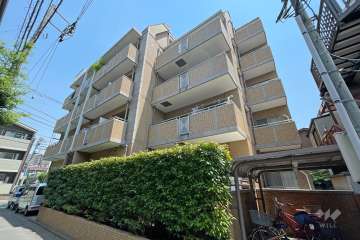 ヴェルコート荏原中延弐番館の外観（南西側から）