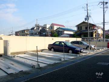 機械式の敷地内駐車場