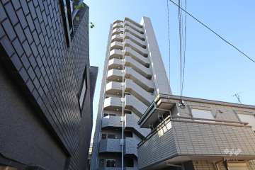 ブライズ荏原中延の外観（南東側から）