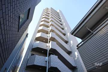 ブライズ荏原中延の外観（南東側から）