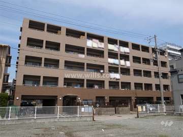 エーベル塚口弐番館の外観（南側から）