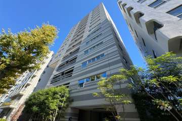 ピアース白金台の外観(南西側から