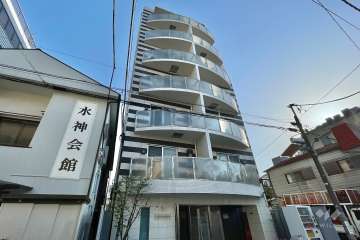 プレミアムキューブ大森の外観（北東側から）