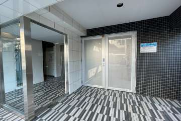 駐輪場の出入り口