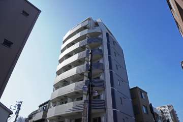 アマヴェル品川の外観（南東側から）