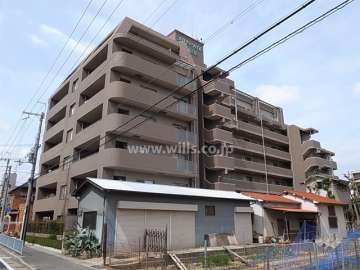 メロディーハイム武庫之荘の外観（南東側から）