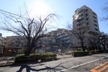 ルフォン不動前の外観(北側から)