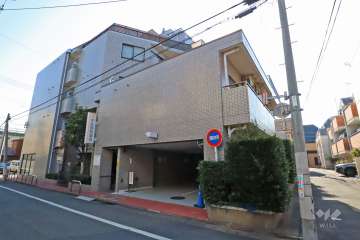 グリーンクロス西中延の外観（北西側から）