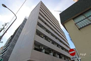 スカイコート戸越銀座の外観（北西側から）