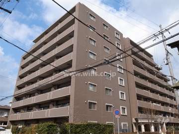 ライオンズガーデン武庫之荘の外観（南東側から）