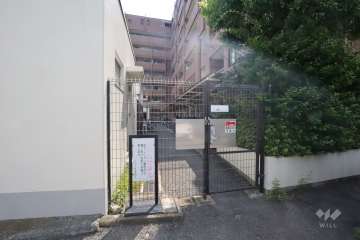 駐輪場の出入り口