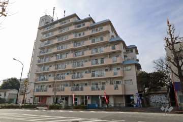 北品川ダイヤモンドパレスの外観（東側から）