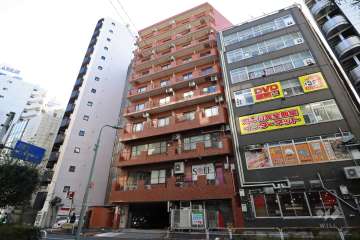 クレール五反田の外観(北西側から)