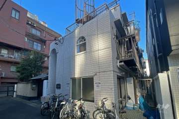 スカイコート品川の外観（南東側から）