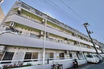 スカイコート品川第２の外観（北西側から）