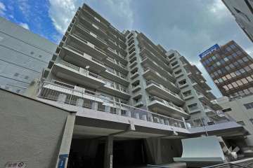 ストークマンション目黒の外観（南西側から）