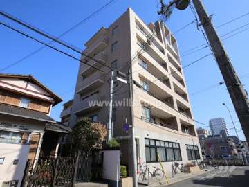 オークヒルズ塚口の外観（南西側から）