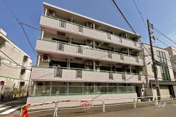 トップ高輪台の外観（南西側から）