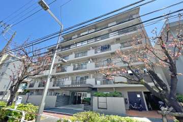 ニックハイム大森第一の外観（南西側から）