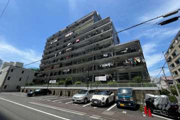 フジタ東品川マンションの外観（北東側から）