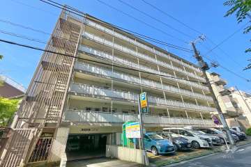 マンション不動前の外観（東側から）