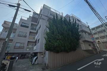 ヨーコーハイツの外観（北西側から）