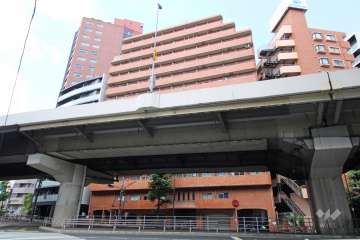五反田ダイヤモンドマンションの外観（北東側から）