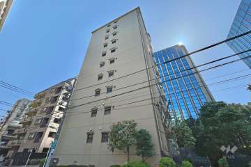 大森ハイムの外観（南西側から）